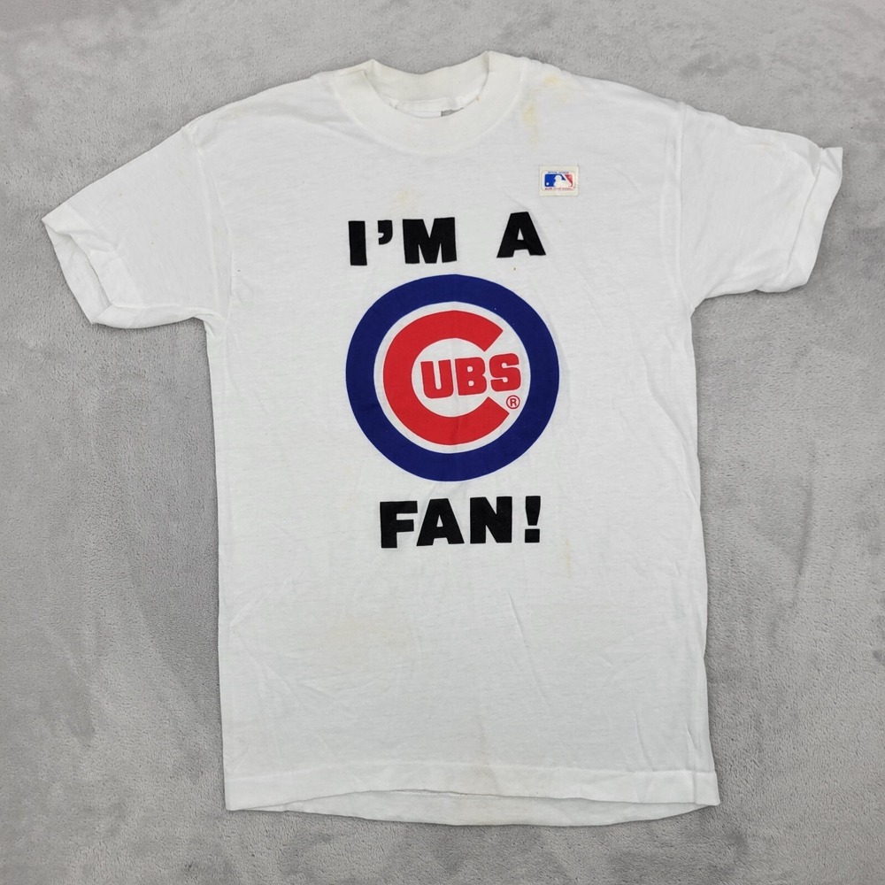 Vintage Chicago Cubs Shirt Boys Large Team Club Sport Fan Northside Youth Kid
